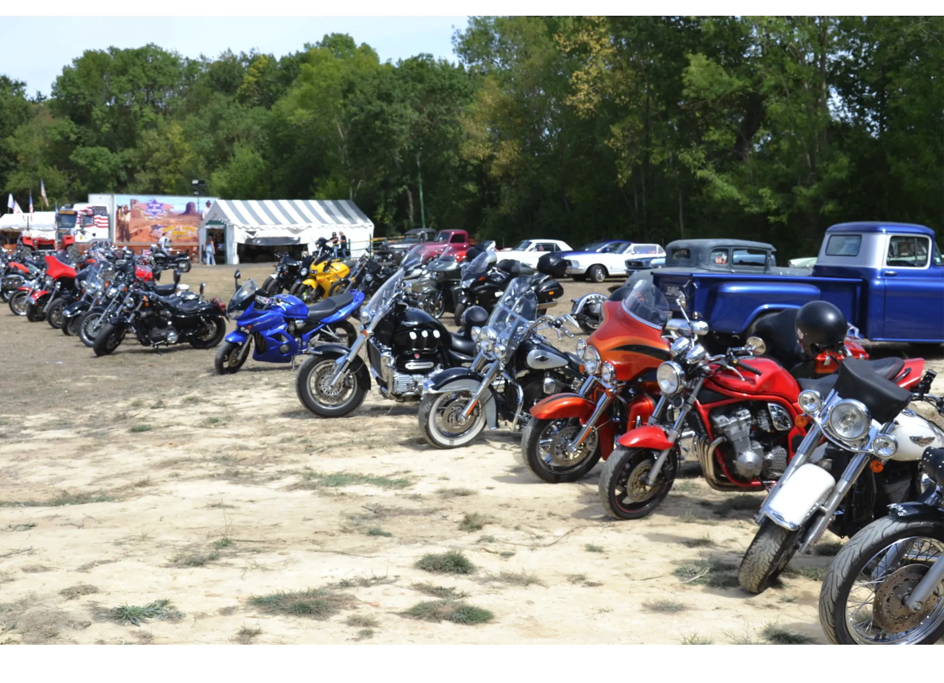 Motos Harley et Voitures US