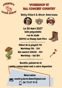Affiche Country Barn Dance