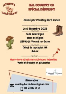 Affiche Country Barn Dance