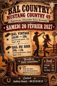 Affiche Mustang Country 49