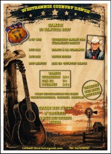 Affiche WestRennes Country Dance